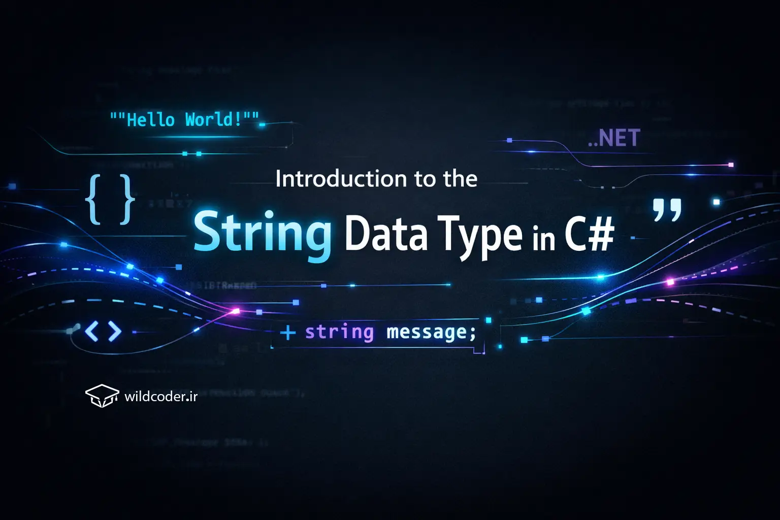 معرفی نوع داده ای رشته یا String در سی شارپ